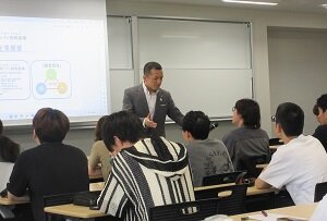 阪南大学で出前授業を実施