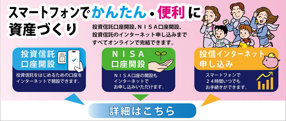 大阪シティ信用金庫　投信口座開設申込サービス